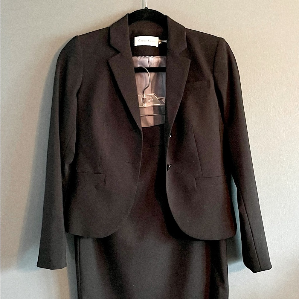 Calvin Klein Pencil Skirt Suit Set